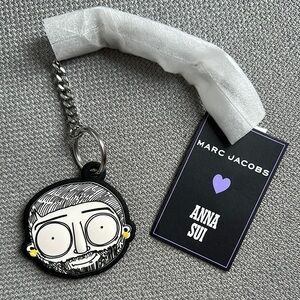 Marc Jacobs x Anna Sui Purple Heart Keychain